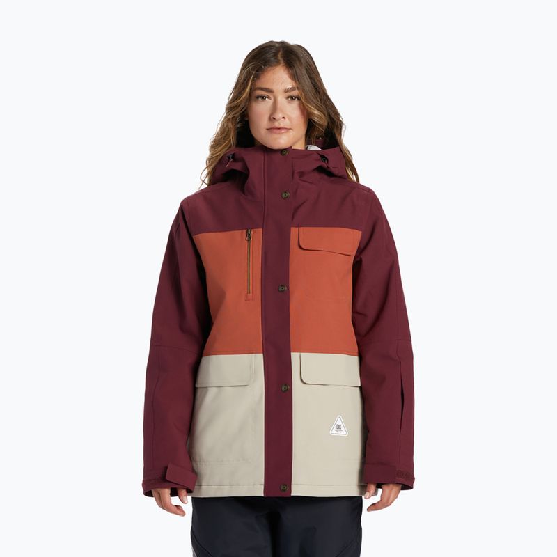 DC Liberate Snowboardjacke für Frauen tawny port