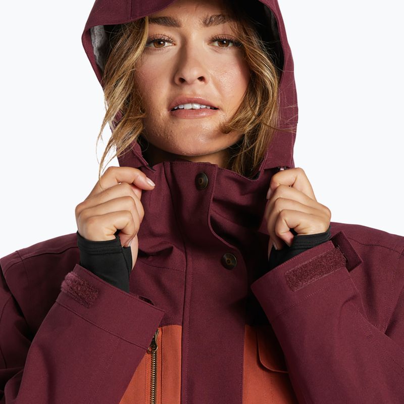 DC Liberate Snowboardjacke für Frauen tawny port 3