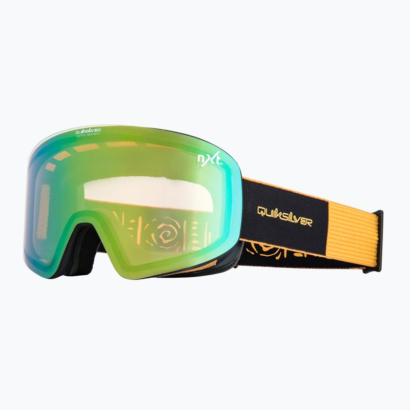 Snowboardbrille Quiksilver Qsrc Nxt mineralyellow/nxt green 5
