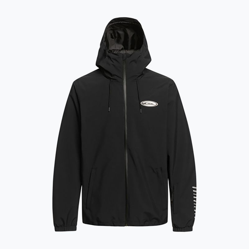 Men's Quiksilver High In The Hood Snowboard Jacke true black 12
