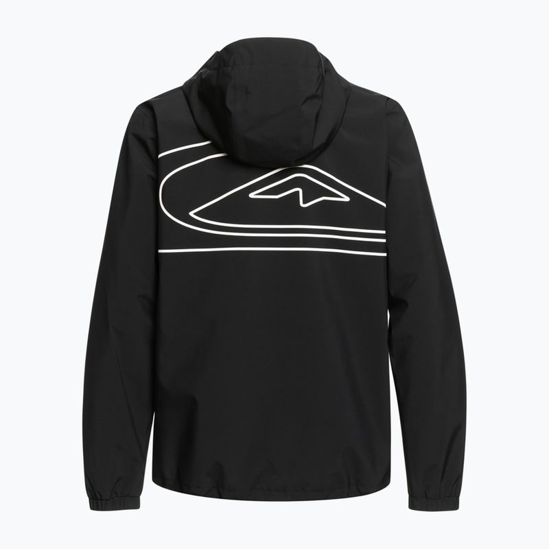 Men's Quiksilver High In The Hood Snowboard Jacke true black 13