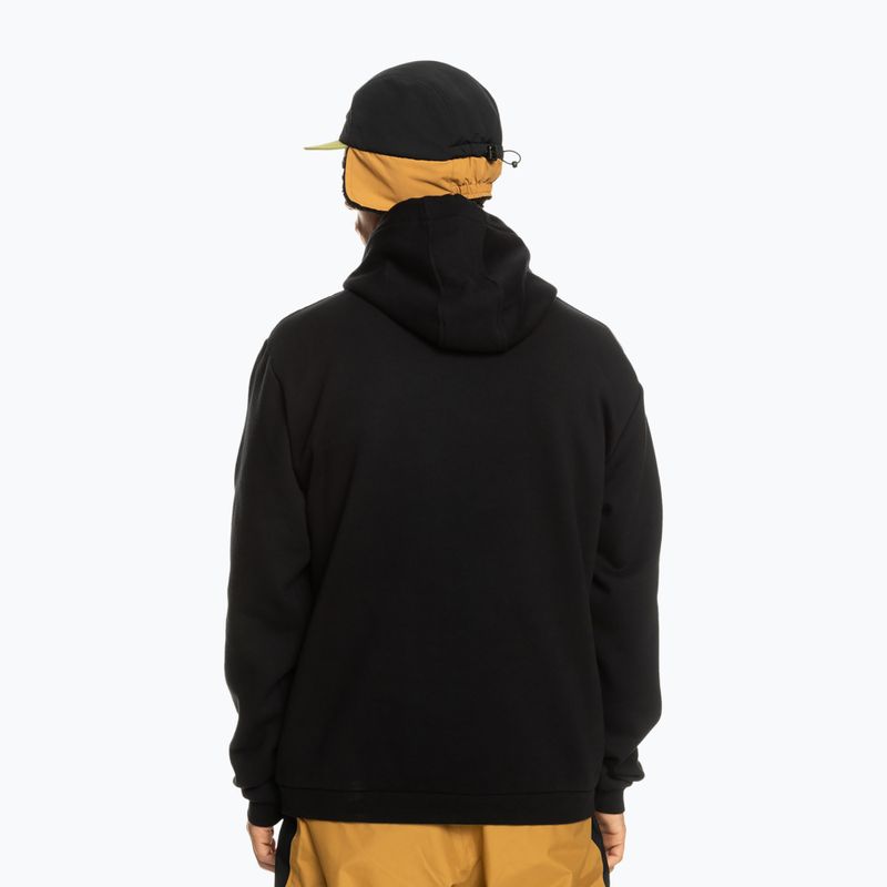 Herren Quiksilver Big Logo Tech Hoodie EQYFT04786 echt schwarz 3
