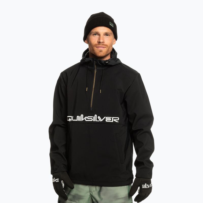 Herren Quiksilver Live For The Ride Snowboard Jacke true black 2