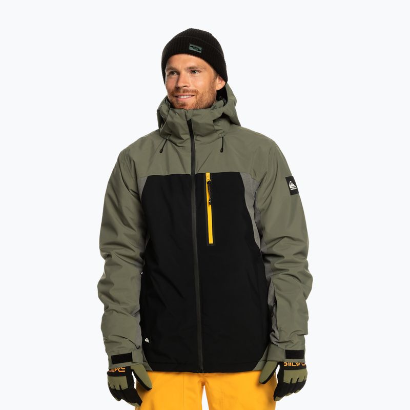 Quiksilver Mission Plus Herren Snowboard Jacke true black