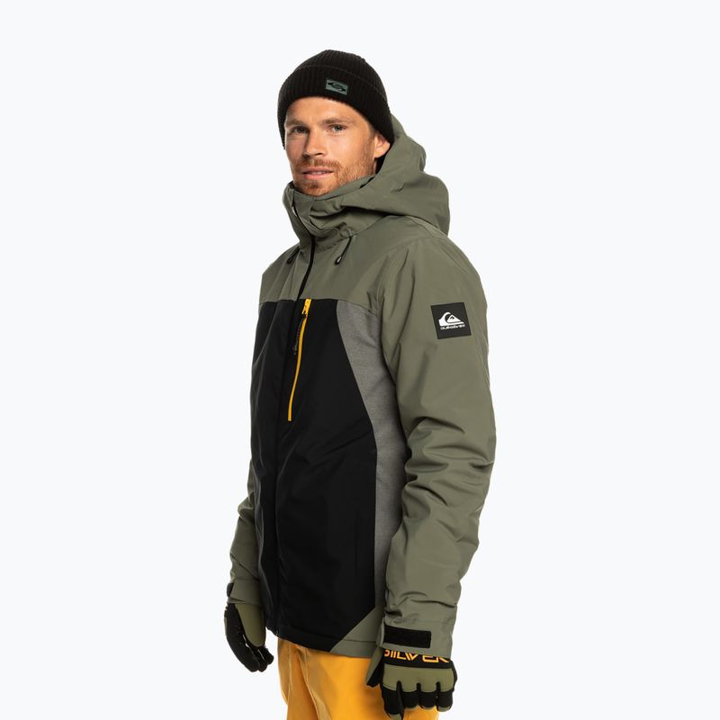 Quiksilver Mission Plus Herren Snowboard Jacke true black 2