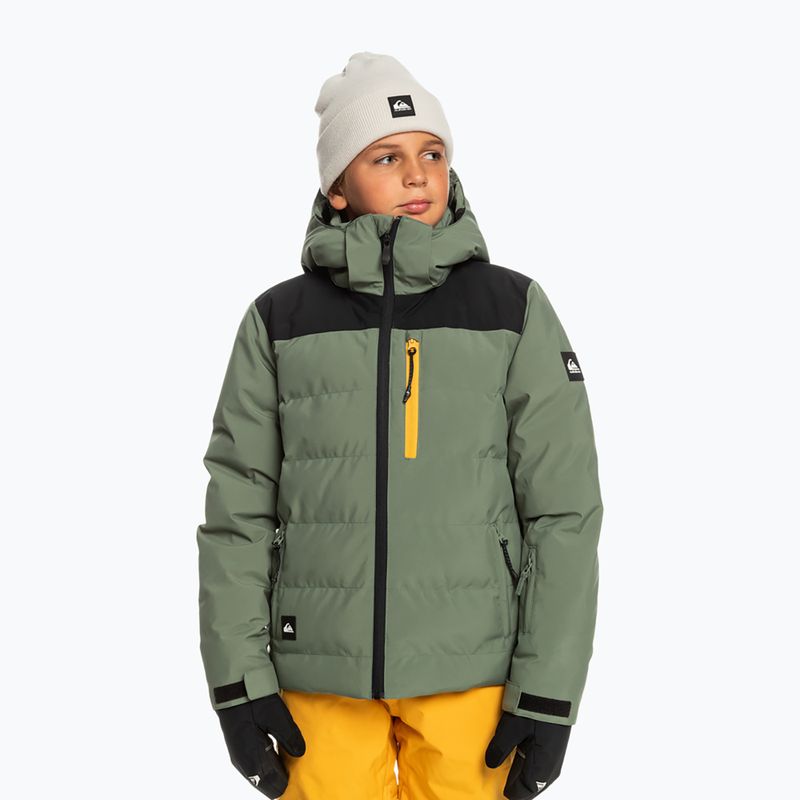 Quiksilver The Edge Jugend Lorbeerkranz Snowboard Jacke