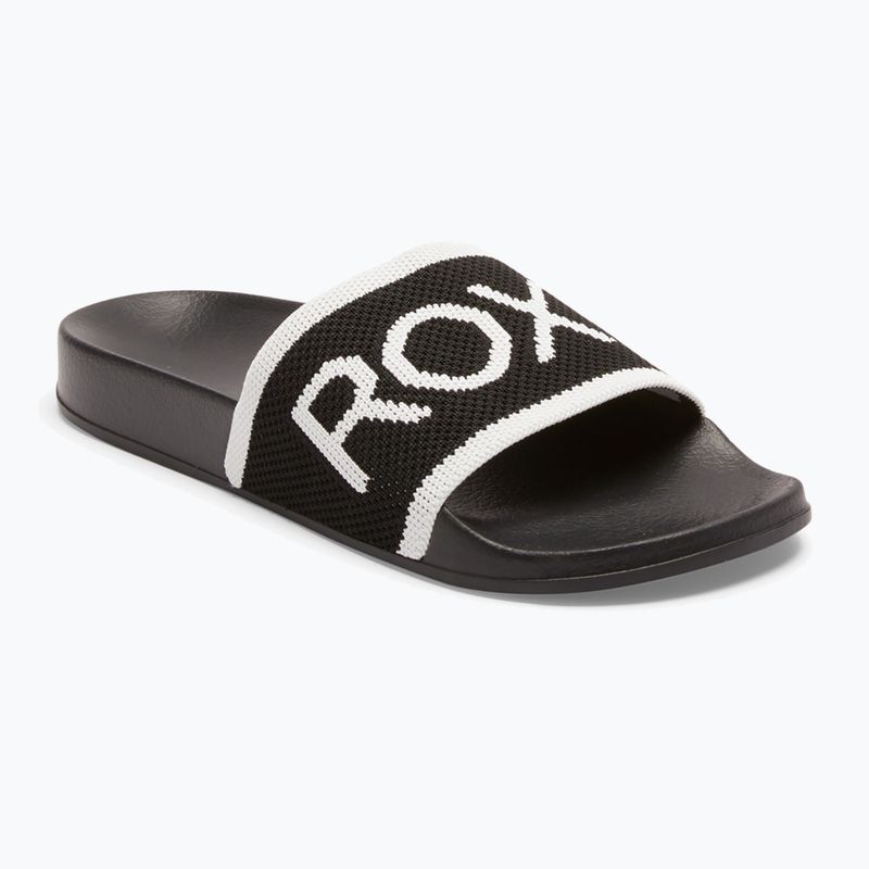 Damen-Flip-Flops ROXY Slippy Knit schwarz