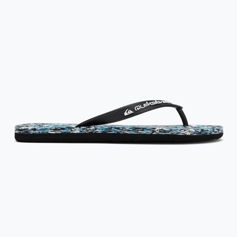 Quiksilver Molokai Recycled schwarz/blau/blau Herren-Flip-Flops 2