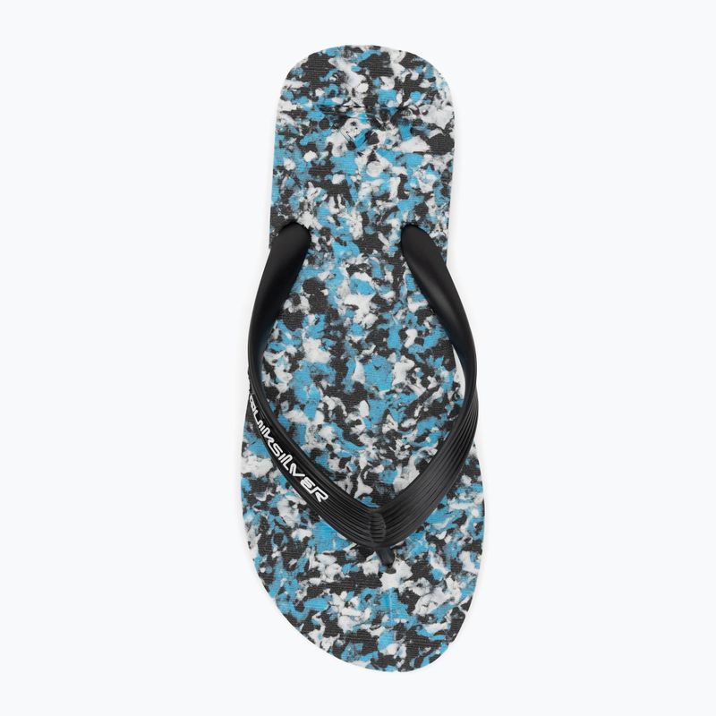 Quiksilver Molokai Recycled schwarz/blau/blau Herren-Flip-Flops 5