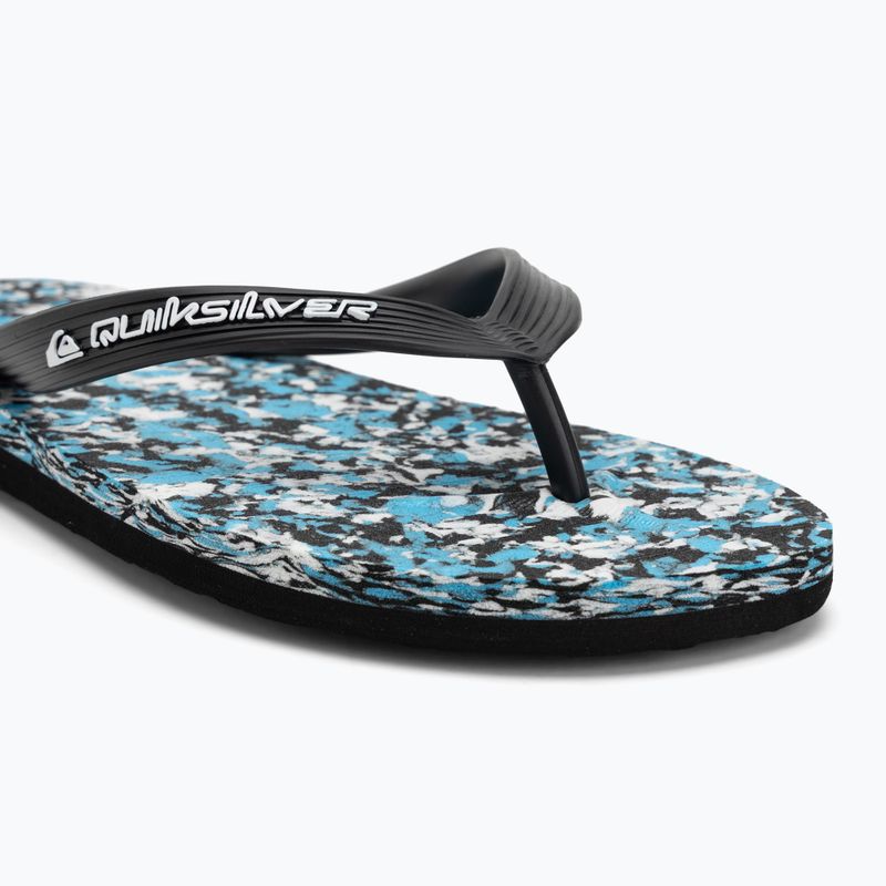 Quiksilver Molokai Recycled schwarz/blau/blau Herren-Flip-Flops 7