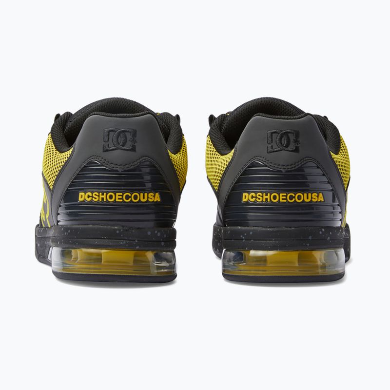 DC Versatile Le schwarz/gelb Herrenschuhe 10