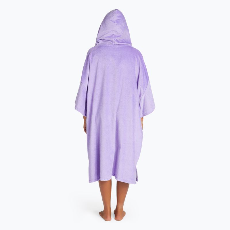 Billabong Damen Poncho mit Kapuze lila breeze 3