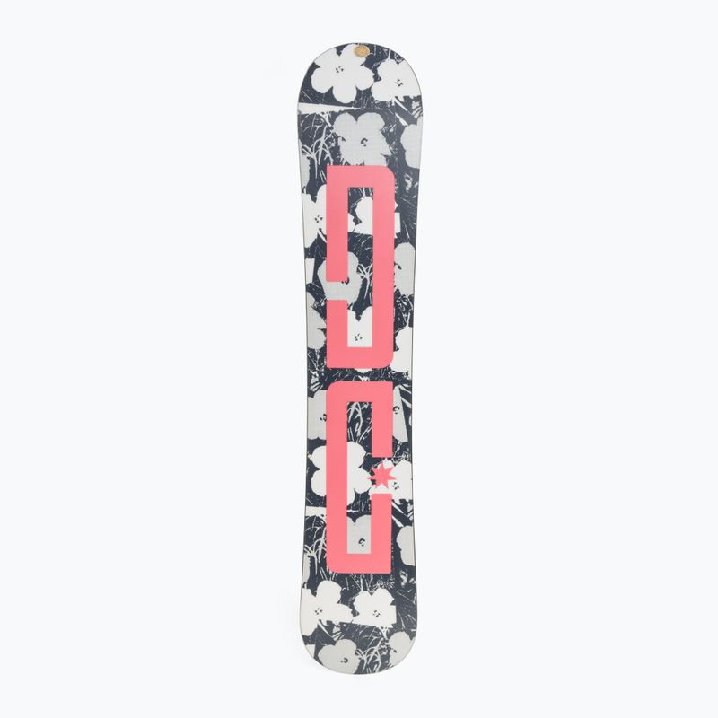 Damen-Snowboard DC AW Biddy in voller Blüte 2