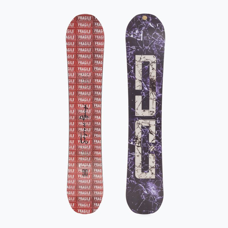 Herren Snowboard DC AW Ply rot zerbrechlich