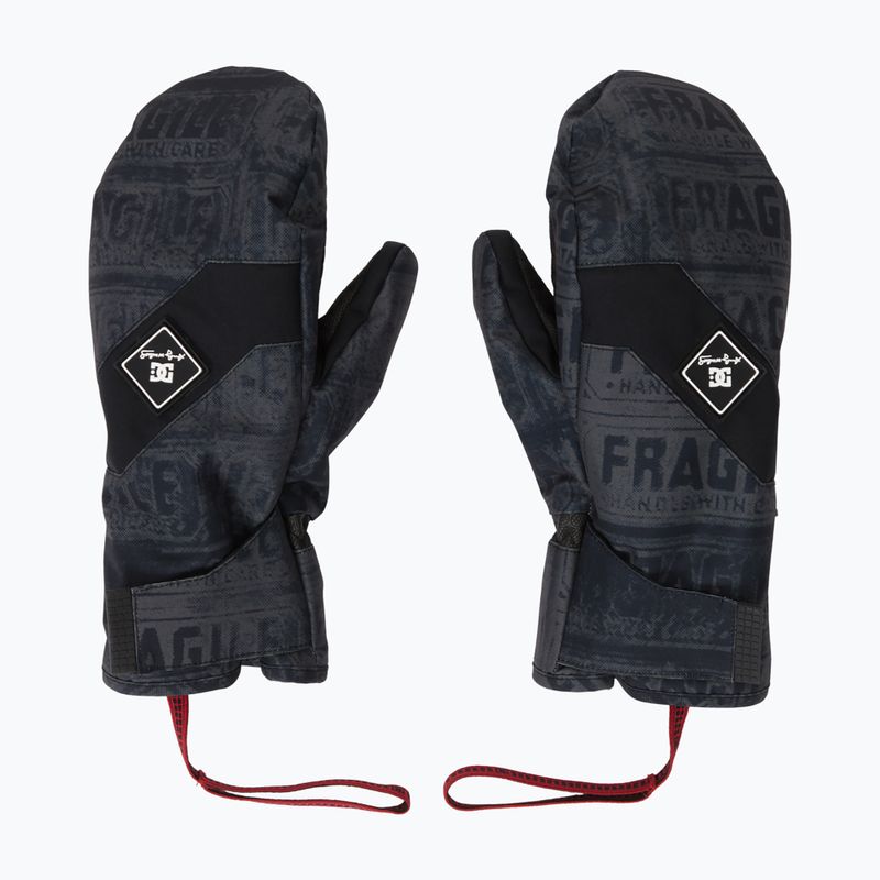 Herren Snowboard Handschuhe DC AW Franchise Mitten schwarz zerbrechlich 5