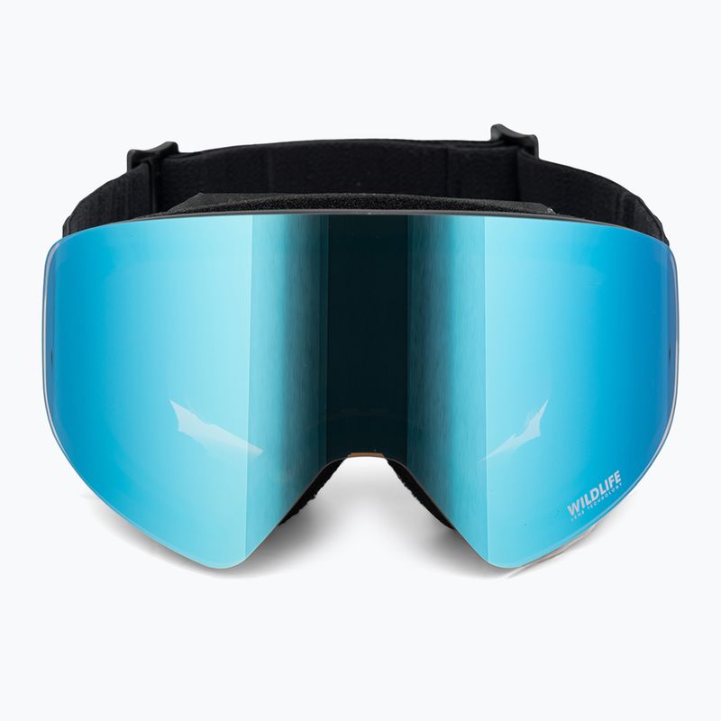 VonZipper Encore schwarz satin/wildlife stellar chrom Snowboardbrille 2