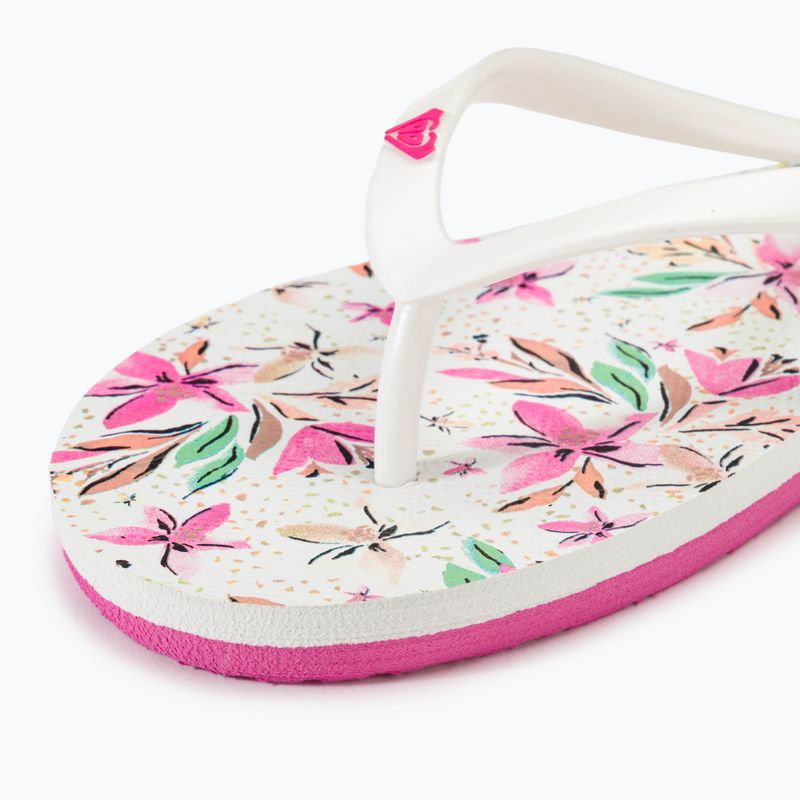ROXY By The Sea Damen Flip Flops weiß/rosa 7