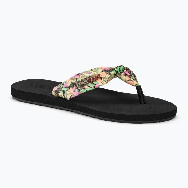 ROXY Paia V Damen Flip Flops schwarz/rosa/kalkweich