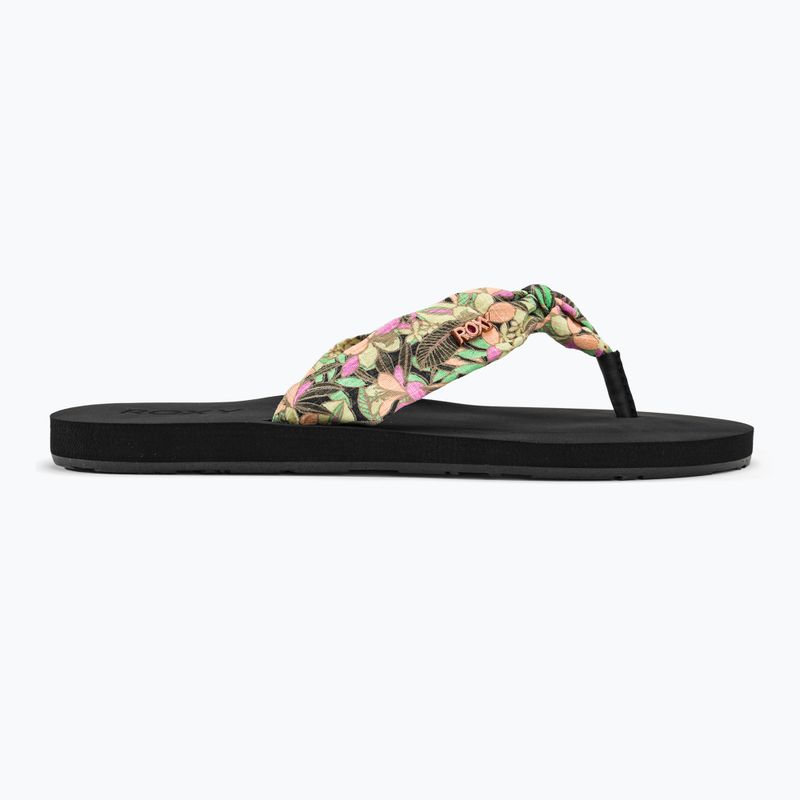 ROXY Paia V Damen Flip Flops schwarz/rosa/kalkweich 2