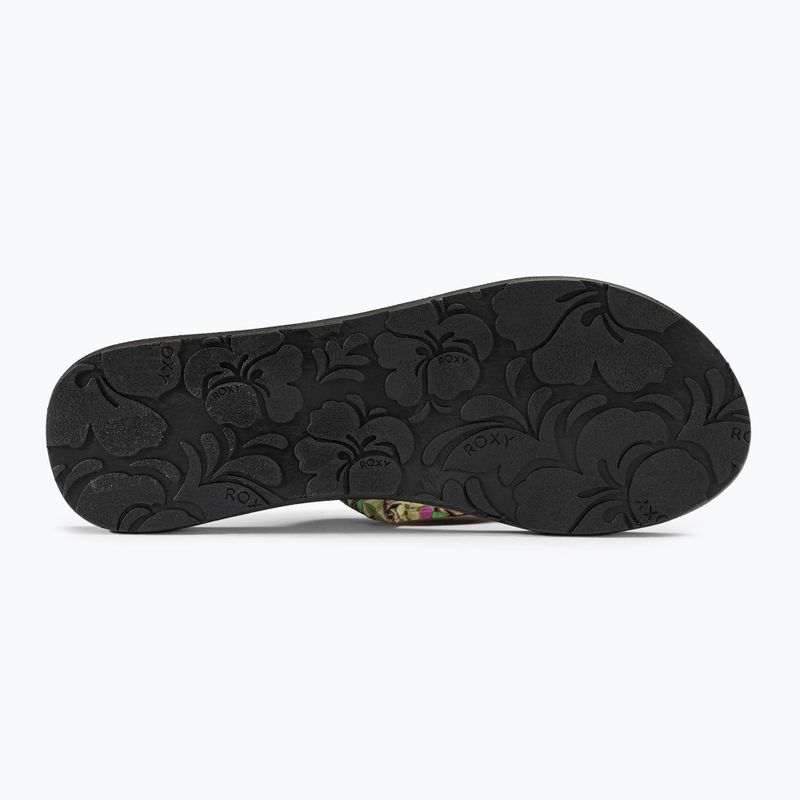 ROXY Paia V Damen Flip Flops schwarz/rosa/kalkweich 4