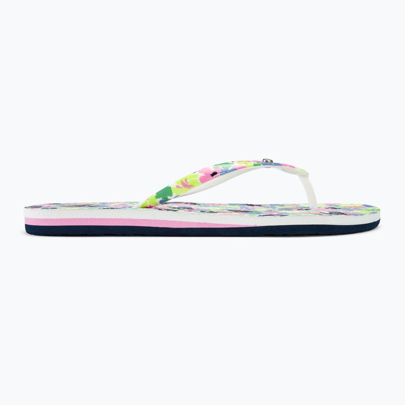 ROXY Portofino III Damen Flip Flops Kombi blau/viridian grün 2