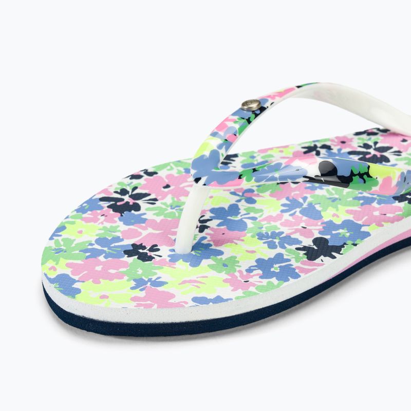 ROXY Portofino III Damen Flip Flops Kombi blau/viridian grün 7