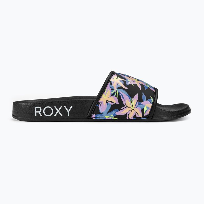 ROXY Slippy IV Damen Flip-Flops schwarz/boysenberry 2