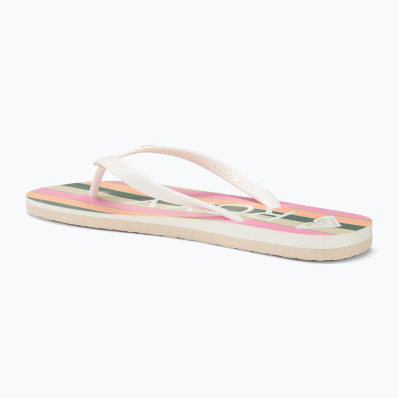 ROXY Tahiti VII Damen Flip Flops Pfirsich Creme 3
