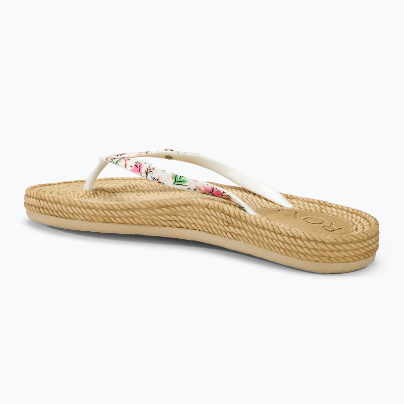 ROXY South Beach III Damen Flip Flops weiß/rosa 3