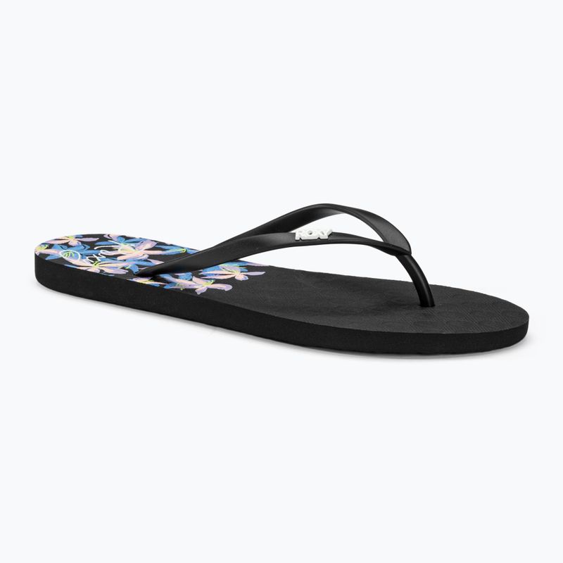 ROXY Viva Stamp II Damen Flip Flops schwarz/boysenberry