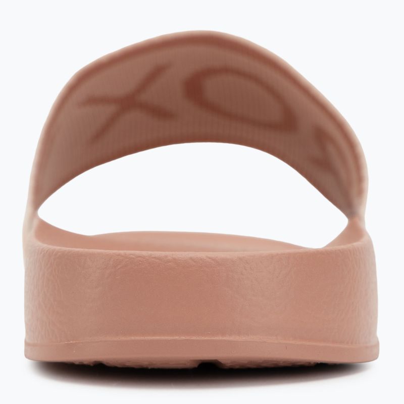 Damen ROXY Slippy Knit Weizen/Türkischer Kaffee Flip-Flops 6