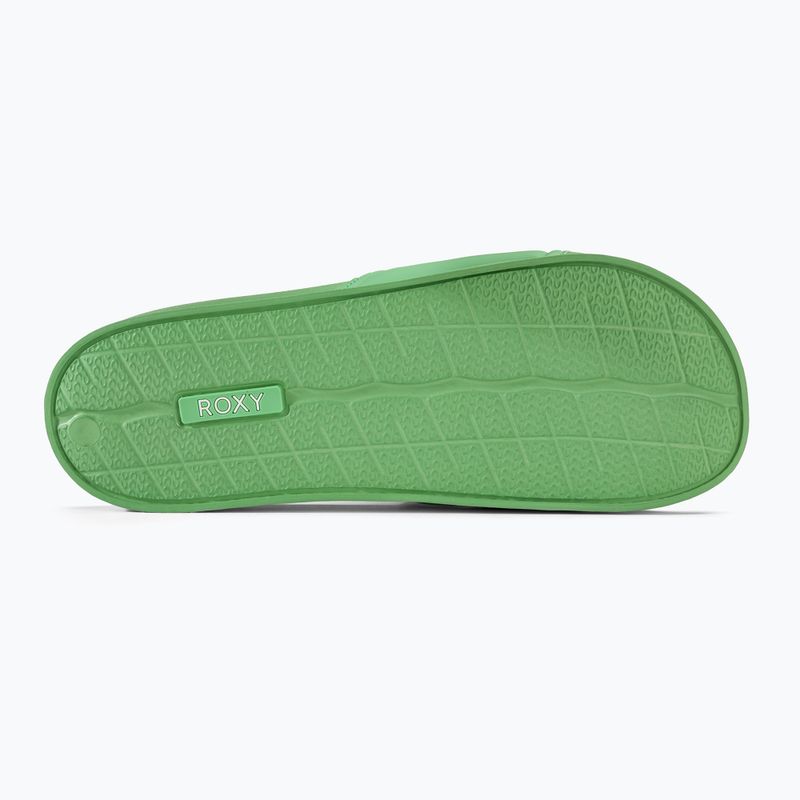 Damen-Flip-Flops ROXY Slippy II grün 4