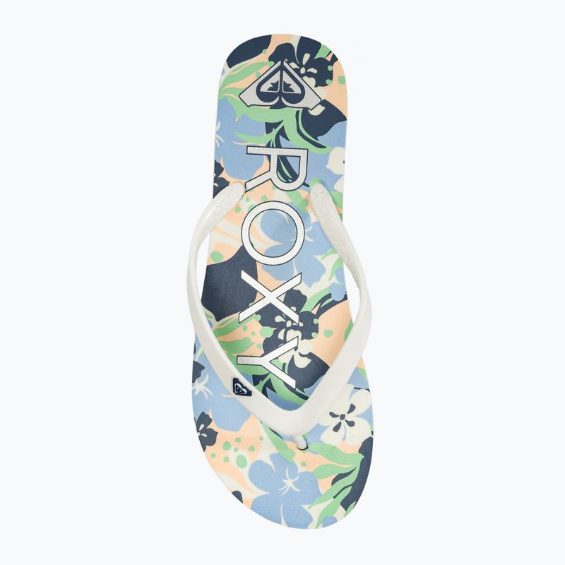 ROXY Tahiti VII soft lime/ocean Damen Flip Flops 5