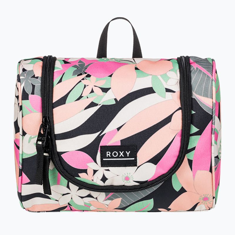 ROXY Travel Dance anthrazit palm song axs Kosmetiktasche