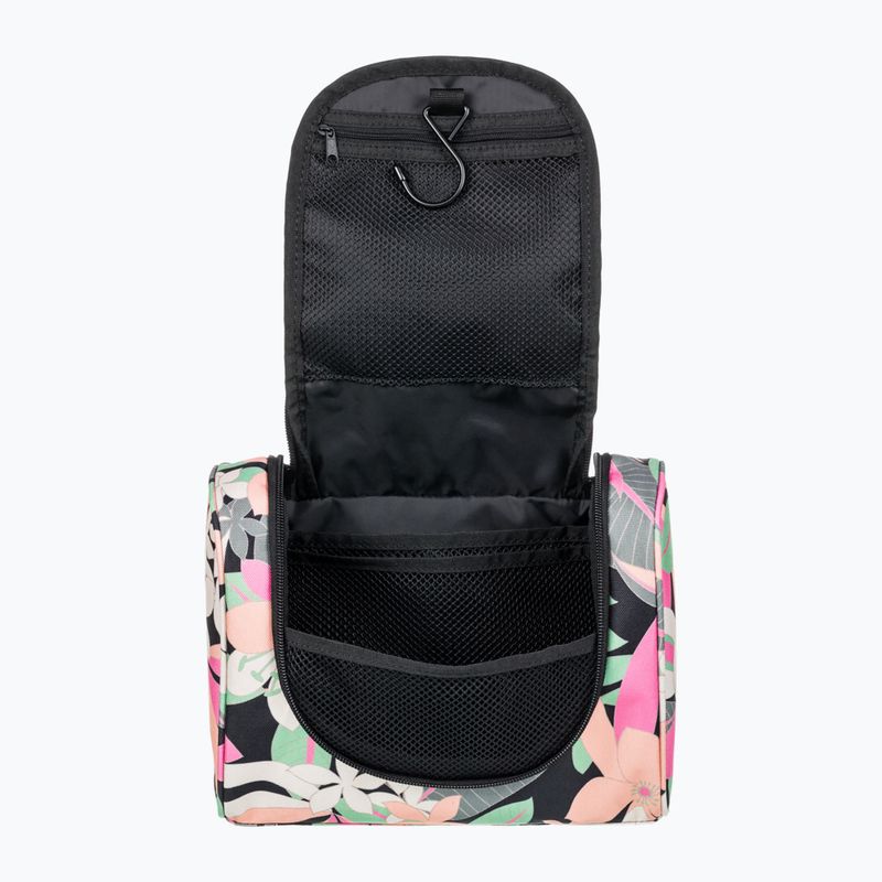 ROXY Travel Dance anthrazit palm song axs Kosmetiktasche 4