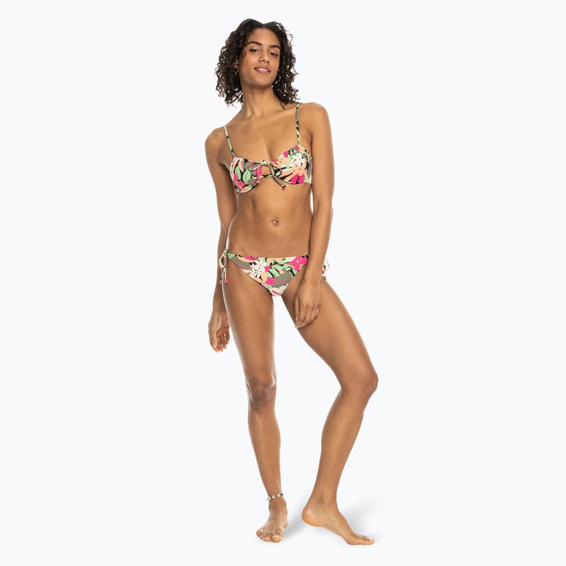 ROXY Printed Beach Classics Bikini-Unterteil anthrazit palm song s