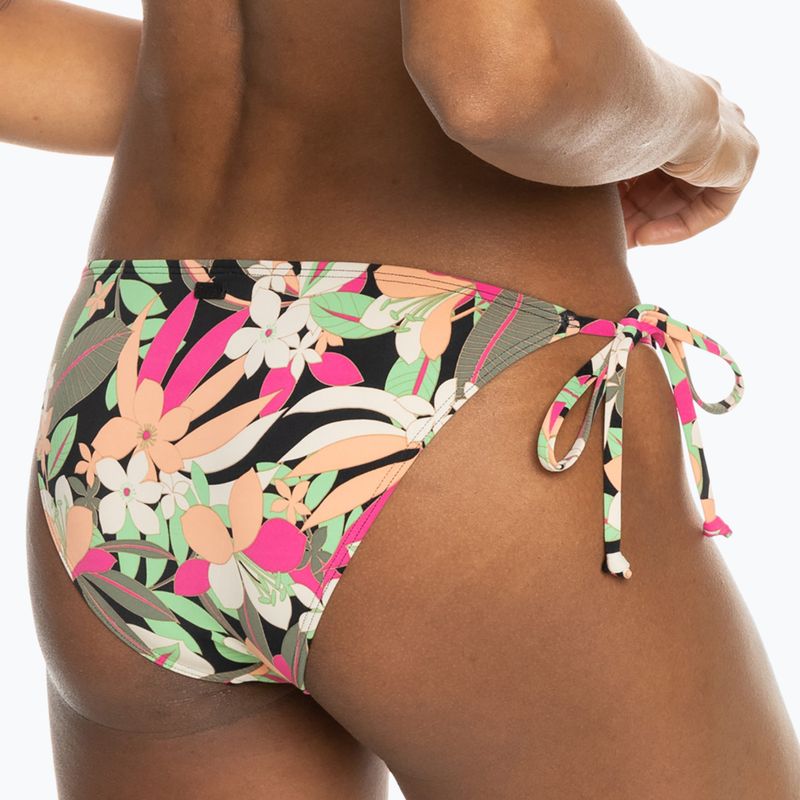 ROXY Printed Beach Classics Bikini-Unterteil anthrazit palm song s