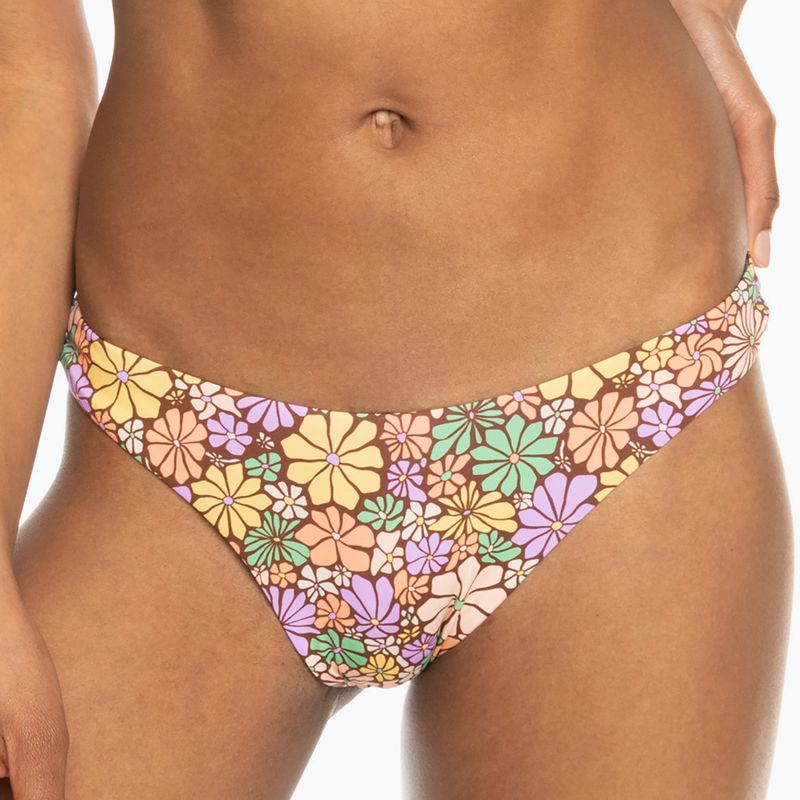 ROXY All About Sol Moderate root beer all about sol mini swimsuit bottom 2