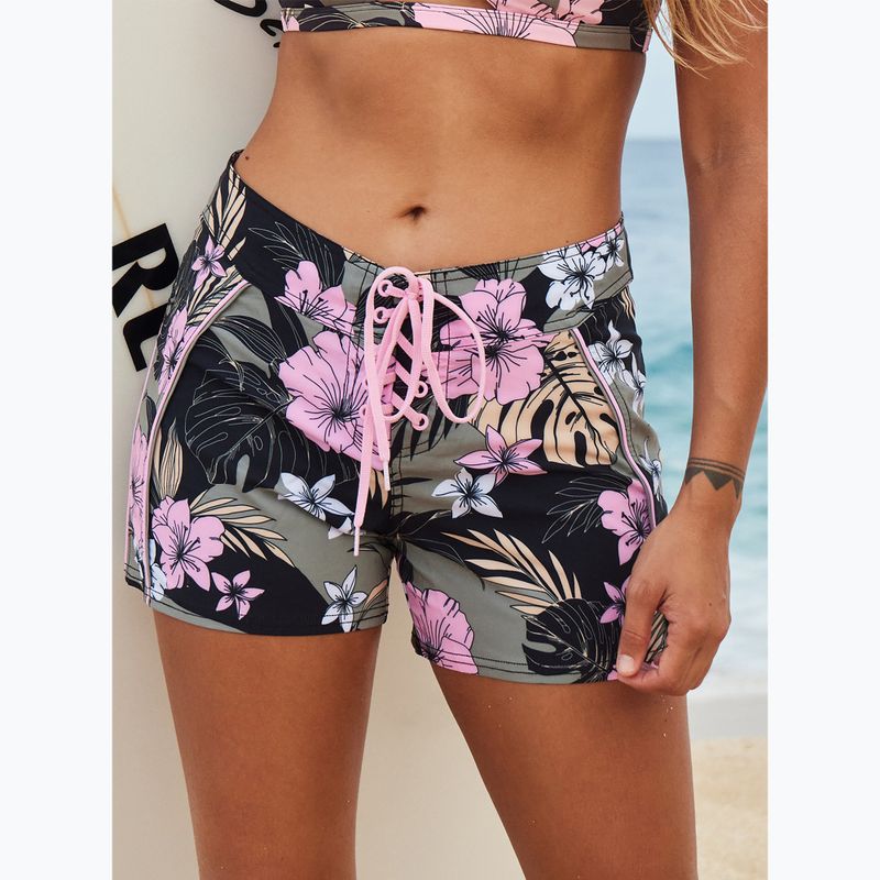 Damen Badeshorts ROXY Pro The 93 Win anthrazit classic pro surf 7