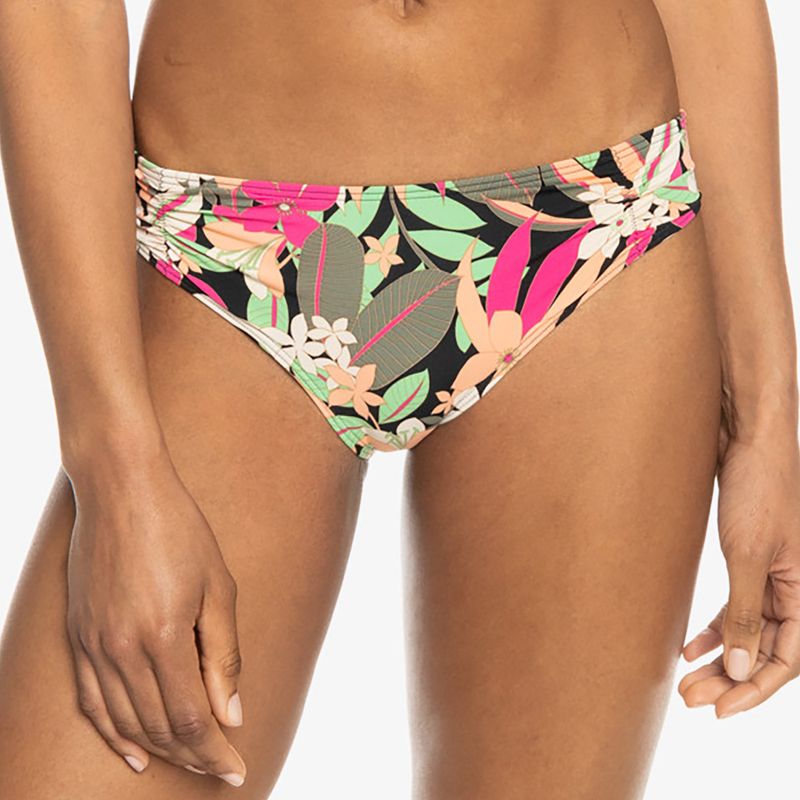 ROXY Printed Beach Classics Hipster-Badeanzug unten anthrazit Palmenlied s 2