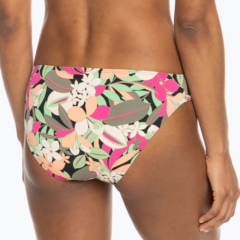 ROXY Printed Beach Classics Hipster-Badeanzug unten anthrazit Palmenlied s