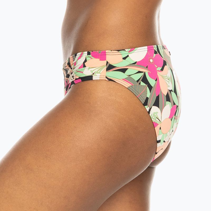 ROXY Printed Beach Classics Hipster-Badeanzug unten anthrazit Palmenlied s
