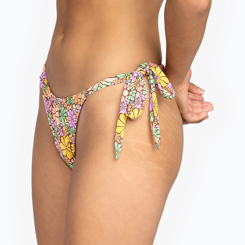 ROXY All About Sol Cheeky root beer all about sol mini swimsuit bottom