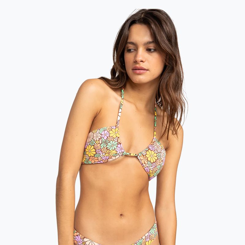 ROXY All About Sol Bandeau-Badeanzug Top Root Beer All About Sol Mini