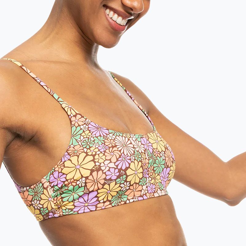 ROXY All About Sol Bralette Root Beer All About Sol Mini-Badeanzug Top 5