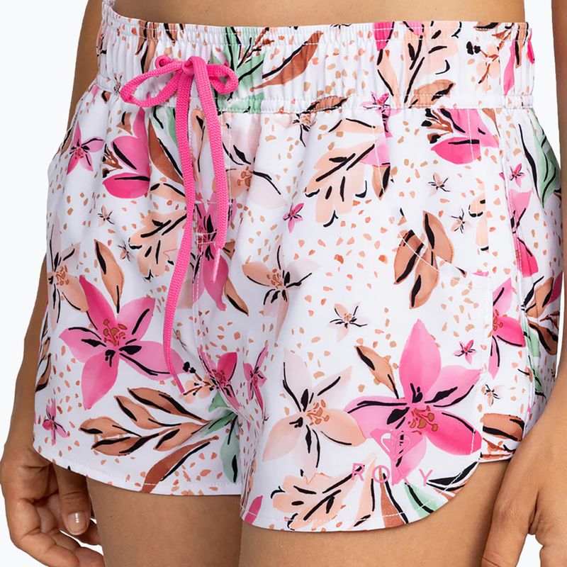 ROXY Wave Printed 2 weiß happy tropical Badeshorts für Damen 4