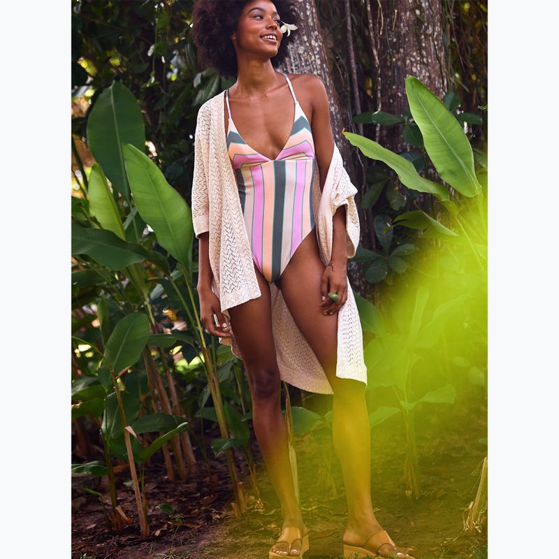 Einteiliger Badeanzug ROXY Vista Stripe agave green very vista stripe 7