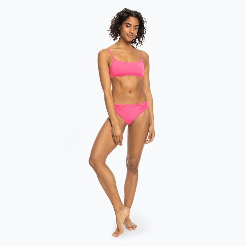 ROXY Beach Classics Hipster schockierend rosa Badeanzug unten