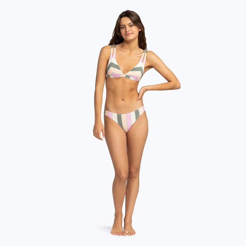 ROXY Vista Stripe Tri agave grün sehr vista streifen badeanzug top