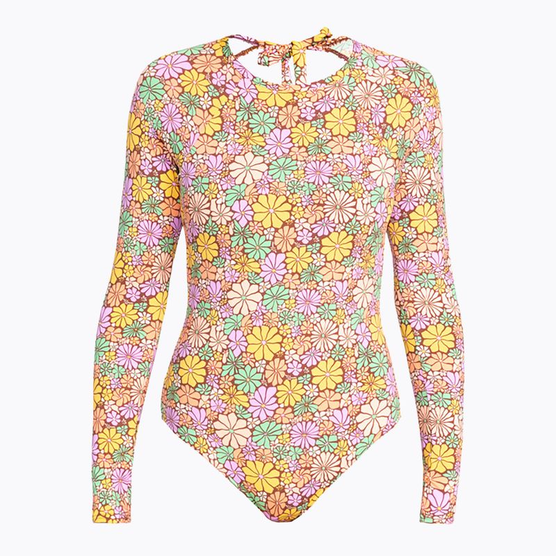 Einteiliger Damen-Badeanzug ROXY Fashion Root Beer all about sol mini